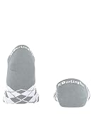 Burlington Soft Argyle Herren Sneakersocken mit weicher Baumwolle silver (3290), 40-46