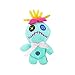Scrump Muñeca de peluche juguete lindo algodón relleno suave dibujos animados lilo punto de felpa muñeca juguete para niños regalo 22 cm