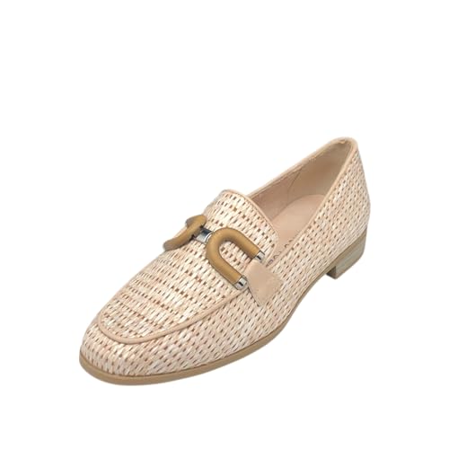 Image of MARCO TOZZI Women's Damen Slipper 2-24221-44 Loafer, Powder Pink, 6.5 UK