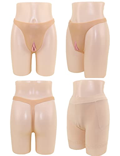 Crossdresser Panties Men's Hiding Gaff Panty Realistic Camel Toes Super Soft Skin3