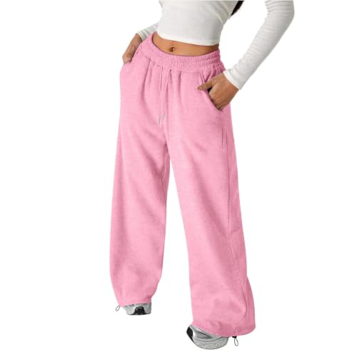 Girls Sweatpants Kids Baggy Wide Leg Pants Cute Clothes for Teen Girls 5-16