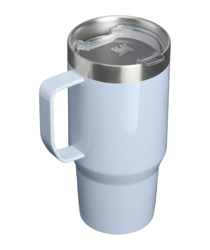 Image of STANLEY The Everyday Suburban Mug | 24 oz | Drink Through Lid | Cup for Coffee, Tea and Drinks | Insulated Stainless Steel Coffee Mug | BPA-Free | Blue Dream Gloss