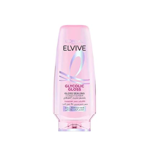 LOreal Paris Elvive Glycolic Gloss Conditioner 5% Smoothing Complex with Glycolic Acid 360 ml