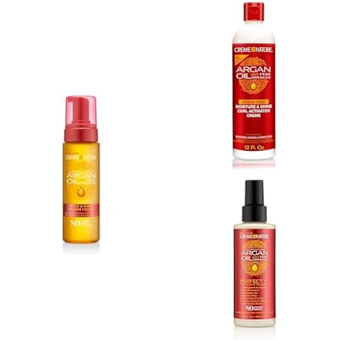 Creme of Nature Argan Oil Mousse Bundle Cover