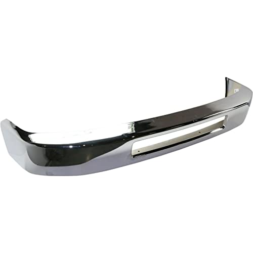 Mbi Auto - Chrome Steel, Front Bumper Face Bar For 2008-2019 Ford Econoline E150 E250 E350 Super Duty E450 Super Duty Van, Fo1002410 #TOP2