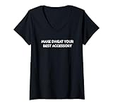 Photo Gallery donna fai del sudore il tuo miglior accessorio maglietta con collo a v Photo Gallery donna fai del sudore il tuo miglior accessorio maglietta con collo a v