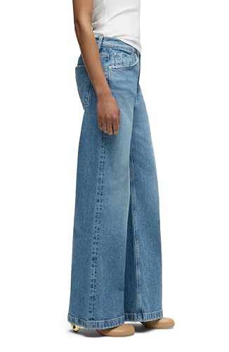 HUDSON Women's Jodie High Rise Loose Fit Wide Leg Jean2