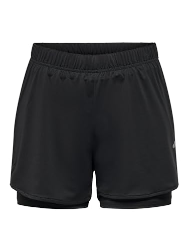 Image of ONLY Play Women's Training Shorts Loose Fit, Black, S