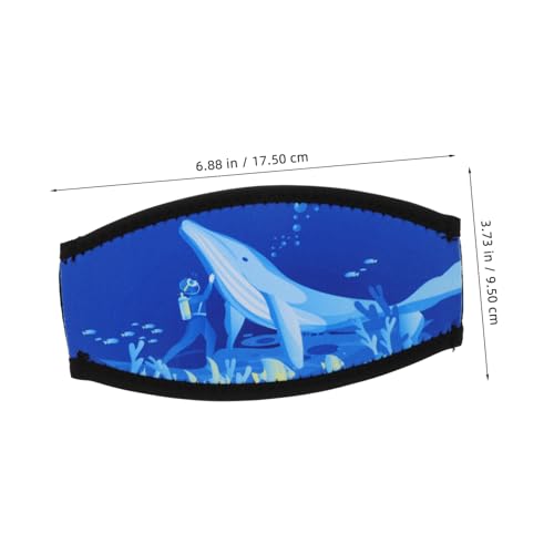 Accesorio de buceo UKCOCO con protector de neopreno para el cabello 4