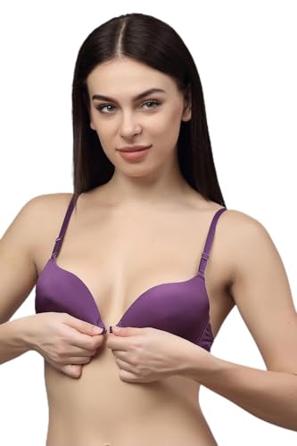 Image of Quttos PrettyCat Printed Front Open Underwire Sexy Pushup Bra