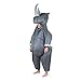 Bodysocks Fancy Dress Aufblasbares Riese Rhino Nashorn Kostüm