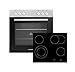 Produktbild Backofen Herdset Einbau Kochfeld Glaskeramik rahmenlos 72 L Respekta HS2201-26