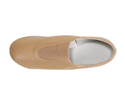 Linodes LINODES-PU003-BROWN-13.5M-LITTLE KID Pu Leather Jazz Shoe Slip On Dance Shoes thumb #5