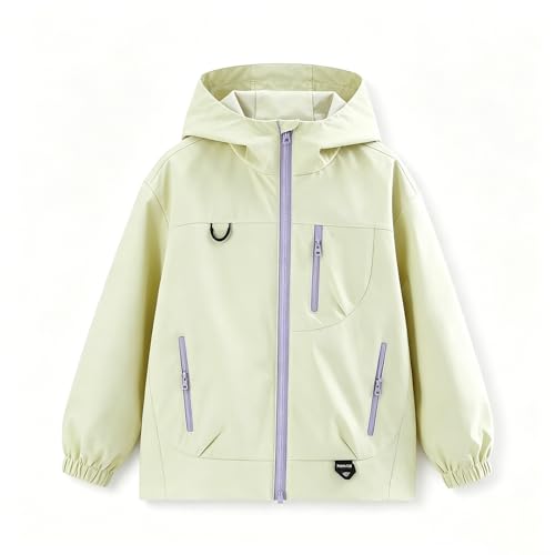 Blouson imperméable enfant idéal pour la randonnée et les sorties d'école outdoor