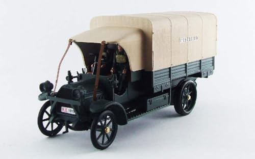  Rio Model Compatibile con Fiat 18 BL AUTOCARRO Militare 1915 100mo Anniv.-LA Grande Guerra- 1:43 DIECAST RI1915-1D