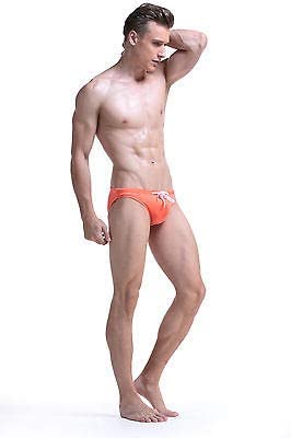 2017 Cool Men Boys Beach Swimming Triangle Shorts Solid Swimwear Trunks Short Slim Pants Swimwears Beachwear M L XL :, XL-image-5