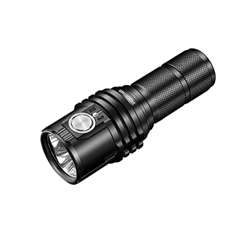 IMALENT MS03 EDC Flashlight, 13000 Lumens Super Bright Rechargeable Flashlight Uses 3pcs CREE XHP70.2 LEDs, IPX8 Waterproof, 6 Lighting Modes, Small Handheld Flashlight for Outdoor Camping Emergency