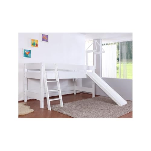 Befara HOCHBETT MIT Turm UND RUTSCHE Casandra - Piraten