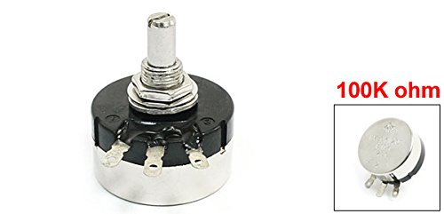 uxcell RV30YN20S 100K ohm Round Shaft Linear Variable Potentiometer