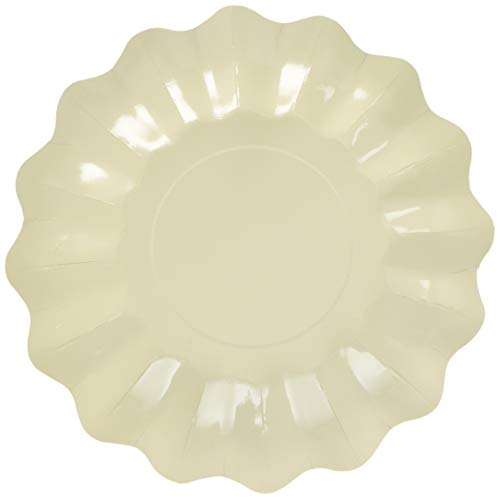 Givi Italia 8 Piatti New Shape Cm 27 Ivory, Mulit Colour, 27 cm
