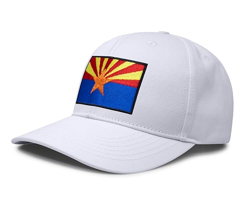 Image of International Tie State Hat for Men and Women, Adjustable Snapback Trucker Baseball Cap with Embroidered Patch