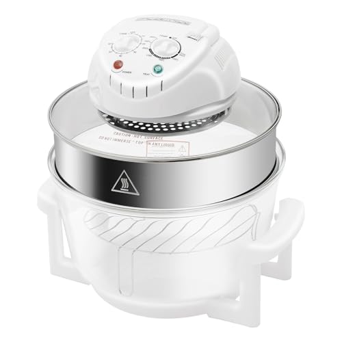 12L Electric Air Fryer with Time & Temp Control