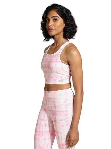 Image of Silvertraq High Impact Action Bra with Clasp Pink Shibori