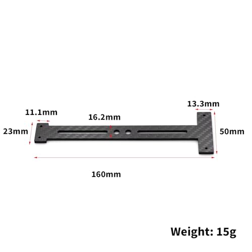 Plaque plancher secondaire modifiée MJX pour rigidifier la structure Hyper GO 14303