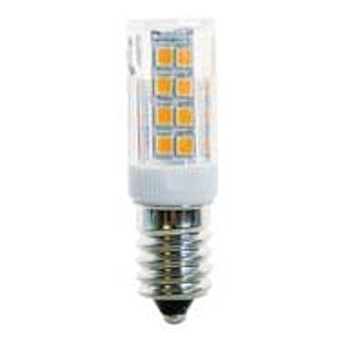 Bombilla LED T16/T26, E14, 4,0 W, LED Epistar, 300°, 6000 K, 220 Vac, LM350, RA>80, 16 x 54 mm, apta también para frigoríficos