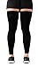 Mojo - Compression Socks Footless for Women and Men 20-30mmHg - Extra Wide Compression Full Leg Sleeve for Varicose Veins Circulation, Lymphedema, DVT - Black, 3X-Large - A609