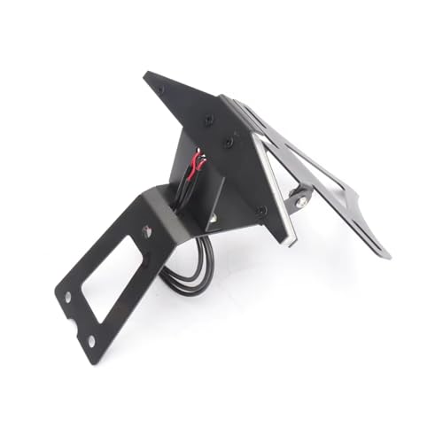 Support plaque immatriculation aluminium avec feux arrière intégrés pour Ducati 950