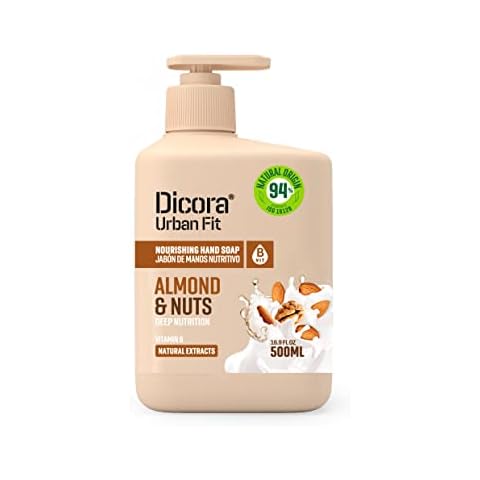 Dicora Urban Fit Jabón de Manos Vitamina B Almendras & Nueces 500 ml Cover
