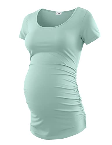 Maternity Shirts Maternity Tops Maternity Clothes Sage L