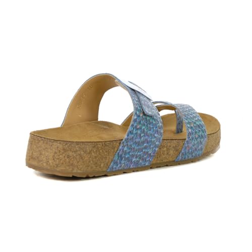 Image of HAFLINGER unisex-adult Summer Genuine Leather Comfort Anatomic Footbeds Straps Juno Sandals