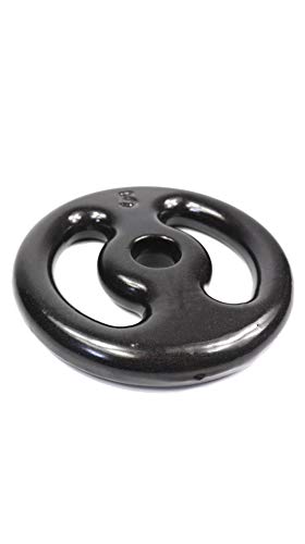 Anilha Emborrachada de 05kg Para Barras E Halteres Megagym