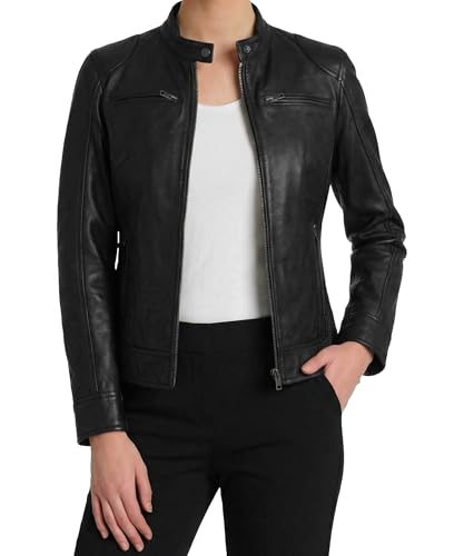 J'Jackin Ddge Real Lambskin Leather Jacket