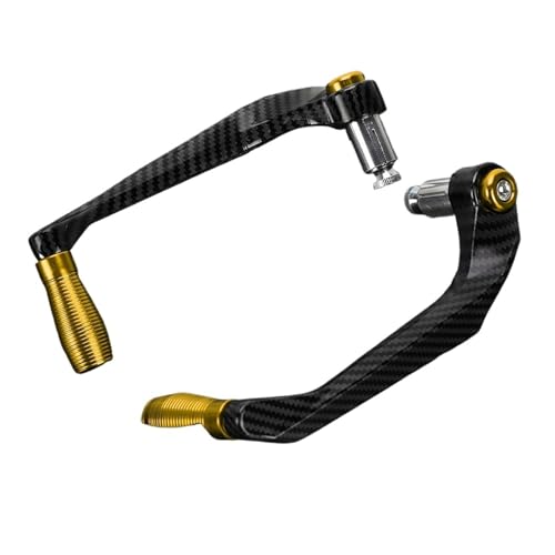 Garde-levier moto S1000R anti-blocage embrayage et frein protection jaune