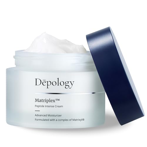 depology Matriplex™ Peptide Intense Cream | Infused with Matrixyl® 3000 | Matrixyl® | Synthe’6® | and Matrixyl® Morphomics® | Hydrating Facial Moisturizer | Improves Apearance of Fine Lines