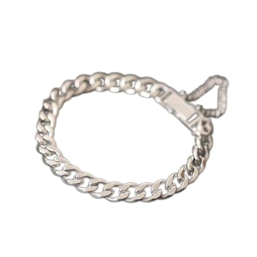 Bracelet argent S925 style rétro pour femme | Élégance intemporelle vintage 7mm