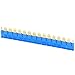 Finder MasterPLUS 39 Series 16-Way Jumper Link, 36A, 250V, Blue