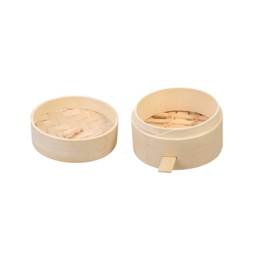 HAKIDZEL Vaporera Redonda Vaporera Para Albóndigas Accesorios Cocina Tapa Hermética Conservar Nutrientes