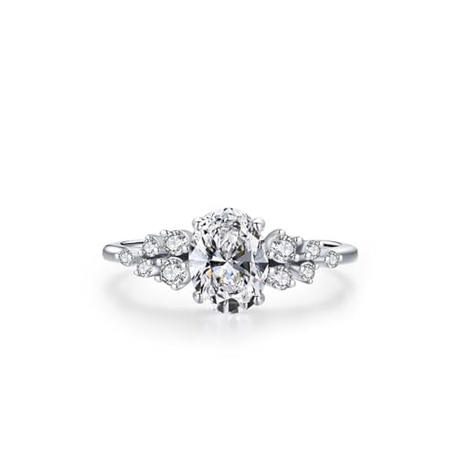 Bague pierre argent ovale zircone anti-ternissement pour en finir avec les bijoux fragiles