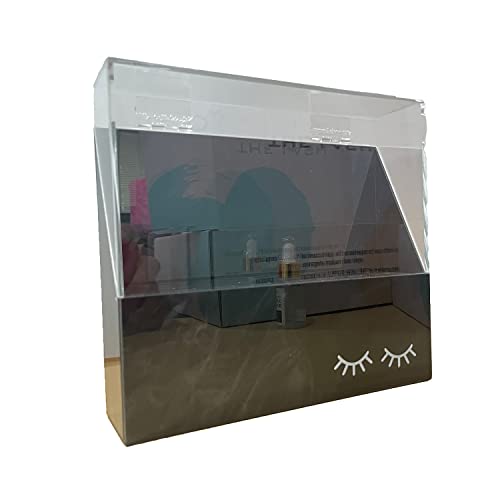 THE LASH SUPPLY Black Acrylic Lash Tweezers Holder with Transparent Cover, Durable Eyelash Tweezers Extensions, Classic Lash Tweezers Holders, Lash Extension Supplies Limited Edition