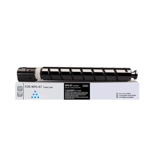 Toner NPG67 GPR53 C-EXV49 Cyan à séchage rapide pour copieurs de bureau IR C3025 C3125
