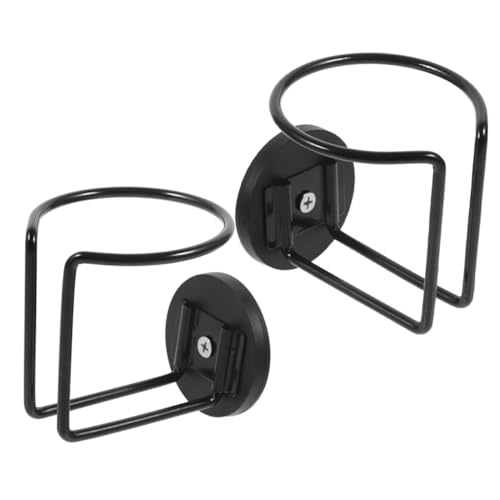MAGICLULU 2 Piezas Soporte Magnético para Bebidas Portavasos para Coches Camiones y Fijación Segura para Tazas de Café y Botellas de Agua Instalación y Diseño Compatible