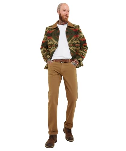 Jeans denim straight fit confortable coupe homme style chino