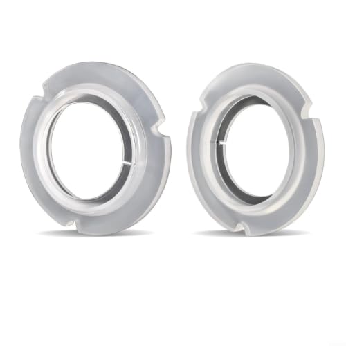 Advokingtap 51Mm Coffee Machine Silicone Gasket, 69 X 45Mm Replacement Seal Ring, Heat-Resistant Espresso Maker Parts, Leak-Proof for Coffee Makers (2pcs)