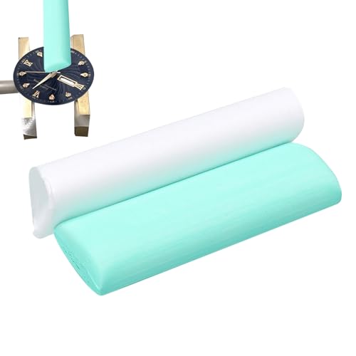 Watchmaker Tools - Kit de reparación de relojes portátil, barra de arcilla limpia, tintorería, mantenimiento de relojes de pulsera, herramientas para ruedas, placas pivotantes, puentes, diales