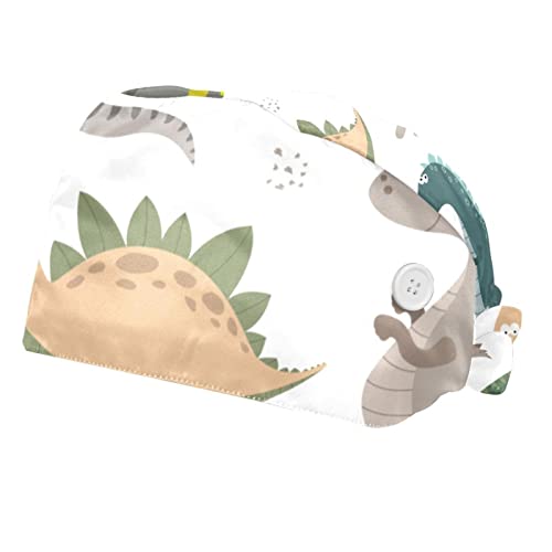 Chapeaux de travail unisexe casquette motifs animaux mignons 2 pièces