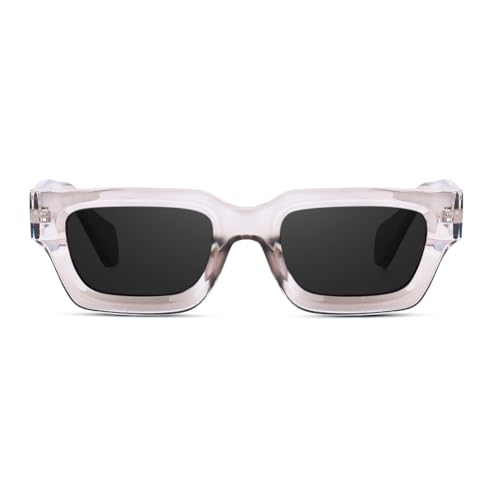 Image of Peter Jones Thick Sides Broad Frame UV Protected Unisex Sunglasses (3659)